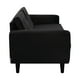 thumbnail image 5 of Sofa Bote 3c Felpa 00 Negro, 5 of 6