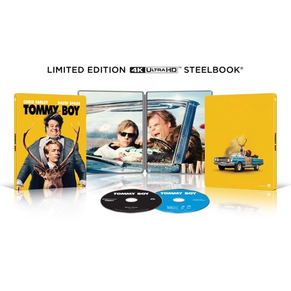 DVD Paramount Tommy Boy 4K UHD Steelbook + Blu‑Ray