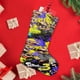 thumbnail image 4 of Splatoon Tema: Calcetines de Navidad, fino lino blanco para colgar en escaleras y chimenea, decoración navideña para el hogar, regalo de Navidad.54cm×38cm, 4 of 5
