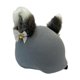 thumbnail image 3 of Funda Protectora Para Casco De Esquí De Nieve, Decoración Creativa Para Deportes De Invierno, Gatito Gris, 3 of 5
