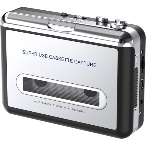 Convertidor De Cinta De Casete A Cd Digitnow Werecord Usb Portátil