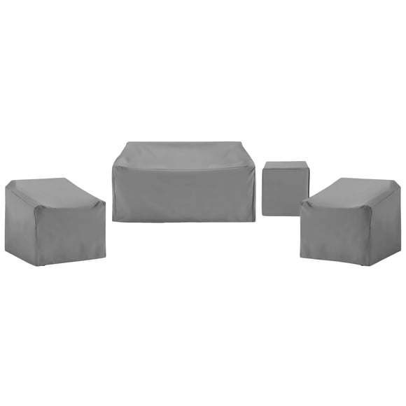 Set de Fundas para Muebles de Patio Crosley Furniture Impermeables de 4 Piezas