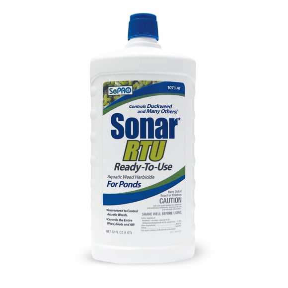 Herbicida Acuático Sonar Rtu 1l Para Control Sistémico De Malezas