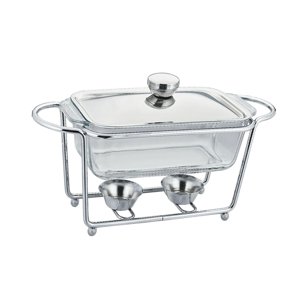 Magideal - Calentador De Alimentos Tipo Bufé Bandeja Calentadora De Alimentos Plato Para Calentar Alimentos Rectangular Multiusos Calentador De Bufé Para Caterin 13 L 1 Compartimento