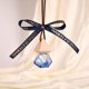 thumbnail image 1 of Car Perfume Bottle, 1pc 8ml Wooden Triangle Cap, Cute Diamond Stained Glass Empty Bottle Car Aromatherapy, 1 of 3