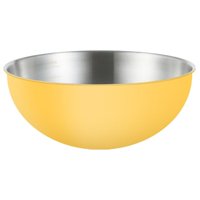 Bothyi - Cuencos Para Servir, Cuencos Duraderos E Irrompibles Para Hornear Ensaladas Para Cocina, Salsas Caseras, 22Cm, Amarillo
