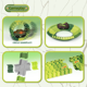 thumbnail image 4 of 340pcs Pista Carreras Belug Juguetes Niños Con Coche De Dinosaurio verde, 4 of 5