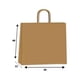 thumbnail image 3 of Bolsas De Papel Kraft 36 X 12 X 48 Con Manilla / 50 Unidades, 3 of 4