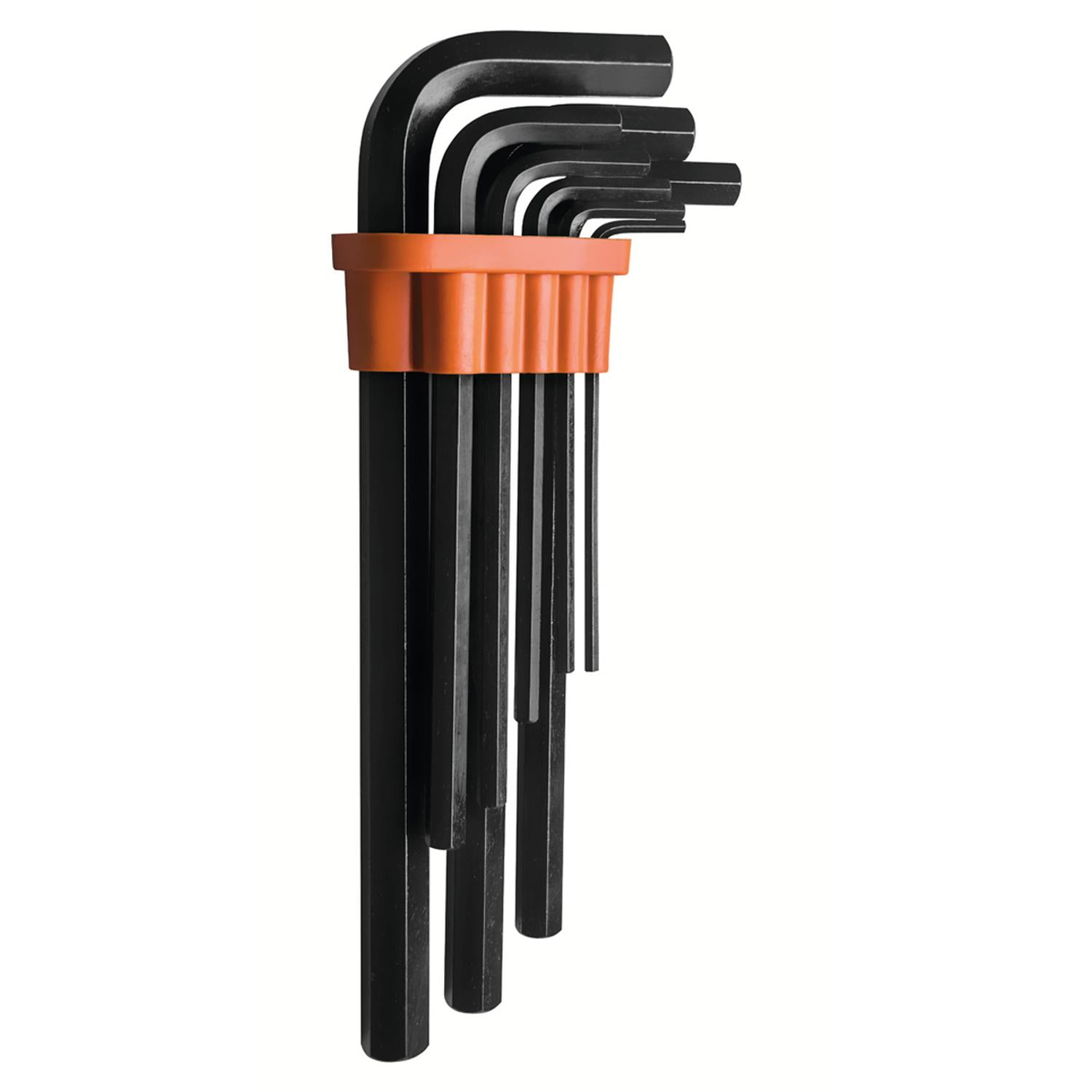 Juego Llaves Allen Hexagonales Largas 8 Piezas Tramontina Pro Naranja Claro