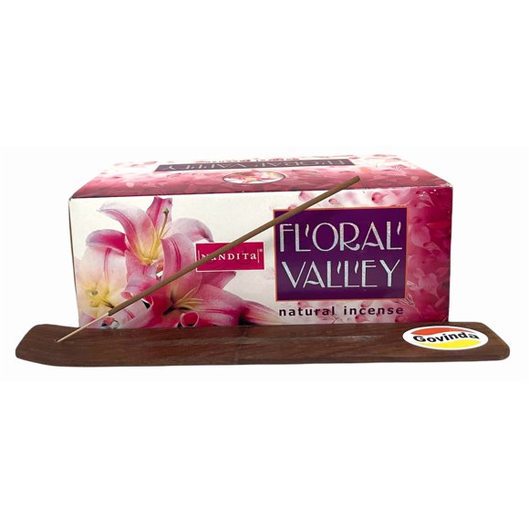 Incienso Govinda 180 g Valle Floral – Pack de 12