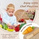thumbnail image 2 of HERSITY Wooden Play Food for Toddlers 2 Year Cutting Fruits, 2 of 3