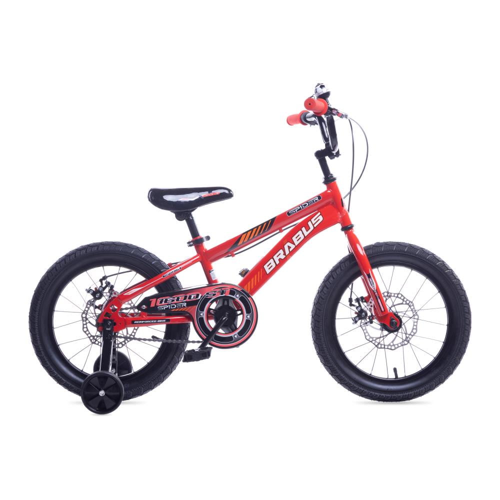 Brabus - Bicicleta Mtb Aro 16 1600 Spider Rojo