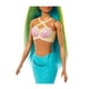 thumbnail image 5 of Muñeca Barbie sirena cabello de colores celeste, 5 of 5