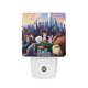 thumbnail image 1 of La Vida Secreta de las Mascotas Luz nocturna LED con sensor de anochecer a amanecer para dormitorio, baño, pasillo, escaleras - Lámpara LED nocturna de enchufe, 0.5W - 1 pieza, 1 of 6