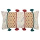 thumbnail image 1 of Almohada Rizzy Home Leaves and Diamonds de 36 x 66 cm de plumón con funda, 1 of 4