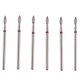 thumbnail image 1 of Puntas de Diamante para Cutícula MZCMSL 6pcs Forma de Llama, 1 of 5