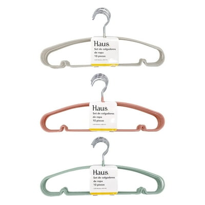 Colgador 10 Piezas Hierro Surtido 1 Un Mainstays