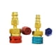 thumbnail image 4 of de acopladores rápidos R1234yf para sistema de aire acondicionado de coche R1234yf, accesorios de carga de CA, conversión de latón R1234yf a R134A C, 4 of 5