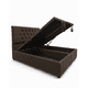 thumbnail image 4 of Cama Baul King Capitone Onyx Con Sistema Hidráulico Café, 4 of 6