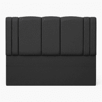 Ethan Desing - Respaldo De Cama 1 Plazas Milano Gris Oscuro