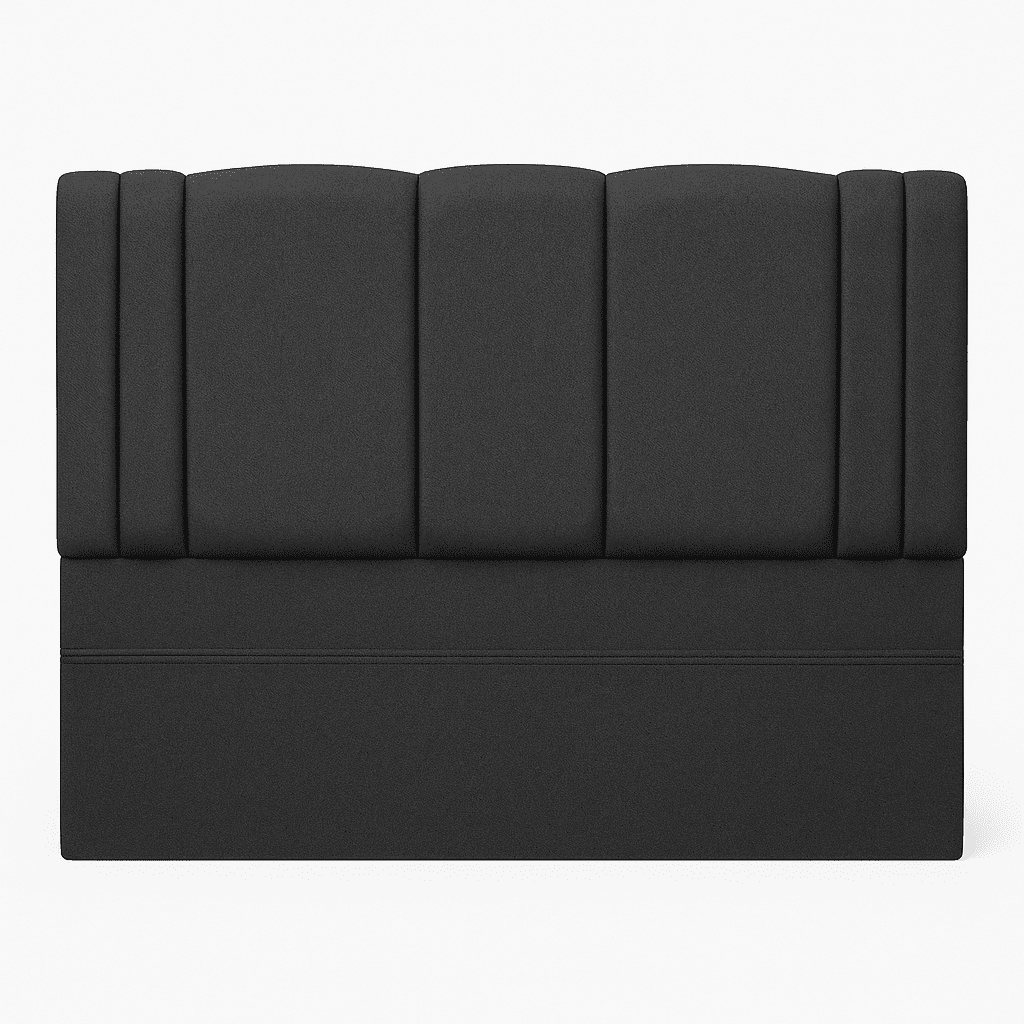 Ethan Desing - Respaldo De Cama 1 Plazas Milano Gris Oscuro