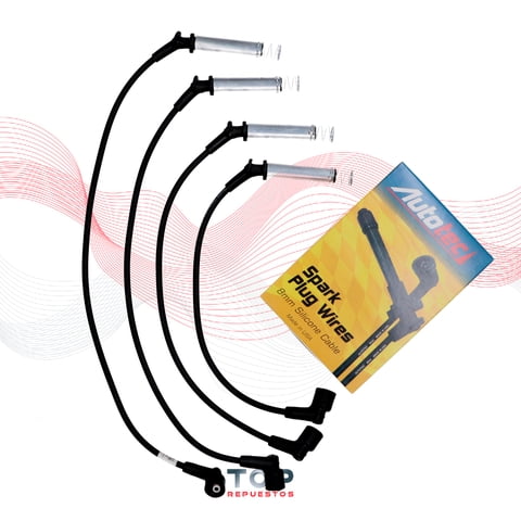 Autotec - Cables De Bujia Chevrolet S10 Apache 2.4 02/12