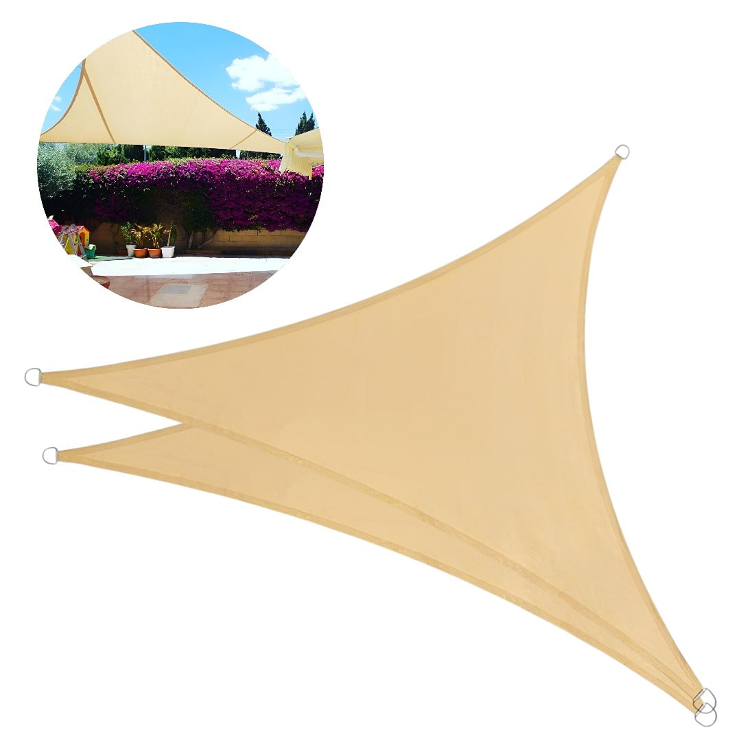 Genérico - Pack X2 Toldo Vela Triangular 3.5 X 3.5 Vela Sombreadora