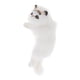 thumbnail image 3 of Lindo Felpa Gato Arte Escritorio Juguetes Simulación Gato Figura Estatua Artesanía Negro Derecho, 3 of 5