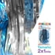 thumbnail image 1 of Cortina de fiesta plateada y celeste 2x1 mts, 1 of 1