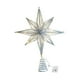 thumbnail image 4 of Adornos De Estrella Para árbol De Navidad Copa De árbol De Estrella Brillante De Temporada 3D 25 Cm Plata, 4 of 5