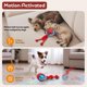 thumbnail image 4 of Juguete para perro BENTOPAL de 7,5 cm activado por movimiento con cuerda, 4 of 7