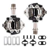 West Biking - Pedales + Calas Anclaje Spd Westbiking Para Mtb Ciclismo Multicolor