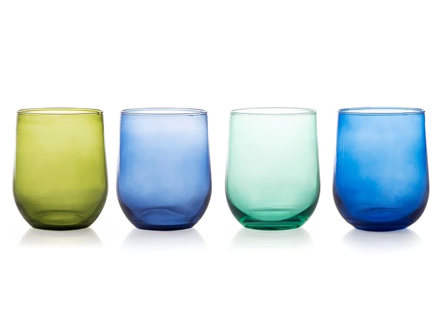 Libbey - Set 4 Vasos Stemless Colors 497 Ml