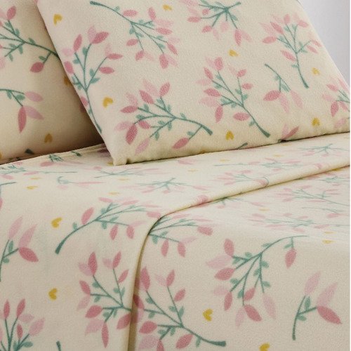 Sabana Andes Polar Estampada Flores 2 Plaza