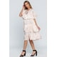 thumbnail image 2 of Vestido Midi Con Volantes, 2 of 5