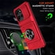 thumbnail image 3 of Para Motorola Moto G Play 5G 2026 Funda de Teléfono con Soporte de Anillo para Dedo y Pata de Apoyo, Ranuras para Tarjetas, Resistente a Golpes de Alta Resistencia, Protectora Resistente Que, 3 of 7