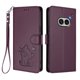 thumbnail image 1 of Nothing Phone 2A Funda Billetera de Gato, Morado Oscuro, 1 of 6