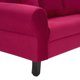 thumbnail image 4 of Living Lua Sofa 3 Cuerpos + 2 Poltronas Felpa Burdeo, 4 of 6