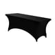 thumbnail image 3 of Mantel De Licra Para Mesa Plegable, Color Negro, Para Bodas, Cumpleaños Y Vendedores., 3 of 5