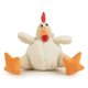 thumbnail image 1 of Juguete de peluche para perros GoDog Checkers Fat Rooster, blanco chirriante, grande, 1 of 9