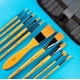 thumbnail image 3 of Set De 10 Pinceles Para Acrílicos Con Estuche Mont Marte Naranja, 3 of 7