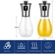 thumbnail image 2 of Botella rociadora de acero inoxidable de 2 piezas, botella rociadora de acero inoxidable de 200 ml, prevención de fugas de aceite, reducción de grasa comestible, horneado, 2 of 5