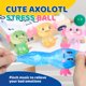 thumbnail image 4 of Stress Ball VESPRO Cute Axolotl Slow Rising, paquete de 8 unidades, 4 of 6