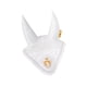 thumbnail image 1 of Gorro con Orejeras para Caballo, Antimoscas, Portátil, Suave, Práctico, Transpirable, Protector de Equipo Ecuestre, Máscara Ecuestre, Orejeras , Blanco, 1 of 5