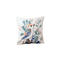 Genérico - Set De 4 Fundas Bordadas 45X45 C20