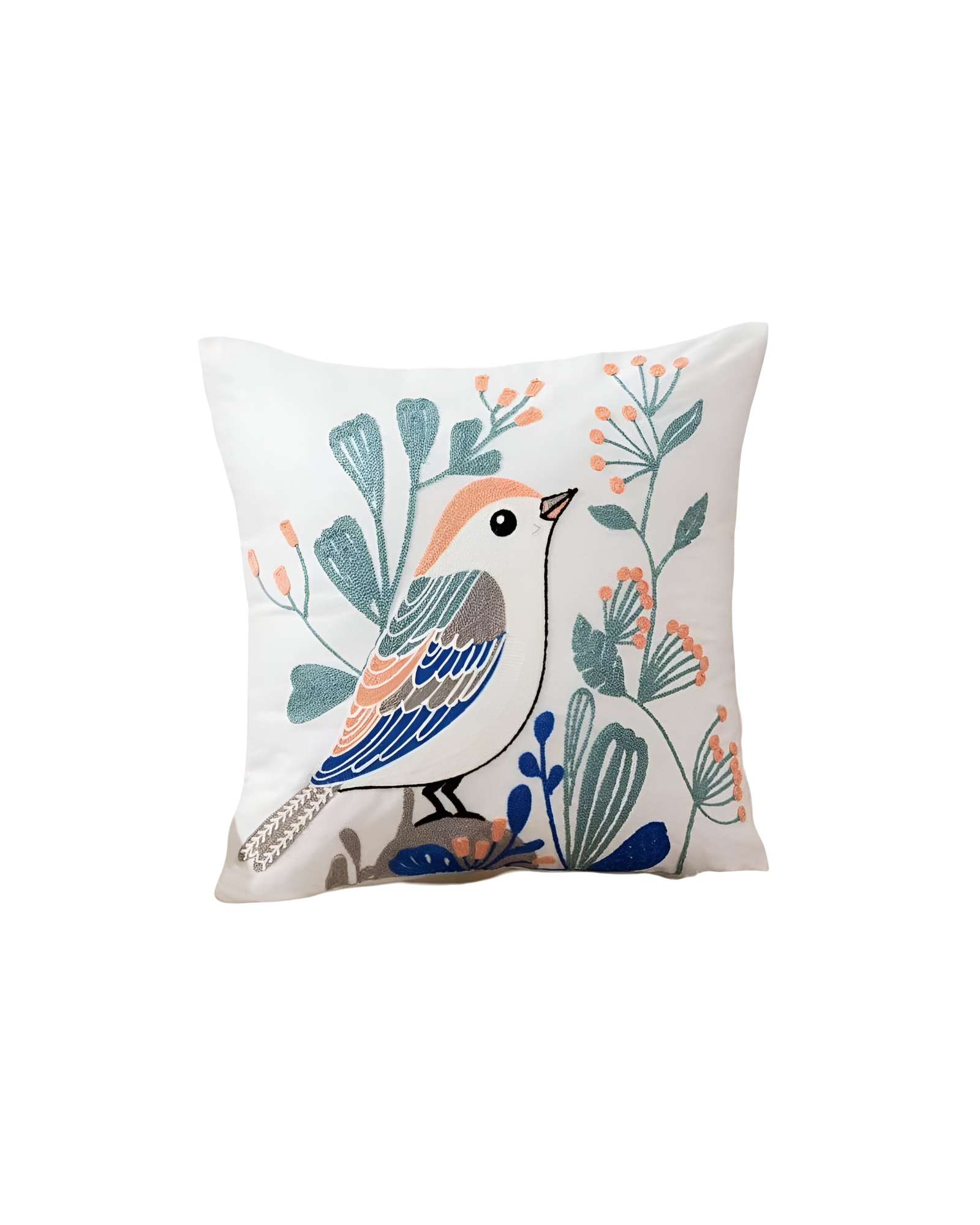 Genérico - Set De 4 Fundas Bordadas 45X45 C20