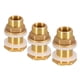 thumbnail image 4 of 3 Piezas Conector De Tanque De Agua De Latón Macizo Accesorios De Jardín M1 / ??2 '' M3 / 4 '' M1 '', 4 of 6