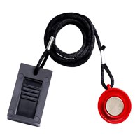 Magideal - Interruptor De Seguridad Magnético Para Cinta De Correr, Cerradura De Seguridad, Reemplazo Para Cinta De Correr De Ejercicio Abrazadera Pequeña