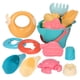 thumbnail image 5 of Juguetes De Playa Para Ni?os Kit De Juguetes De Caja De Arena Juego Arena Cucharón De Agua Rastrillo Animal Edad 3+ 14pcs, 5 of 5