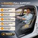 thumbnail image 2 of Posicionador Corporal Allaboutsla Cojín para Asiento de Auto con Soporte Lumbar, 2 of 9